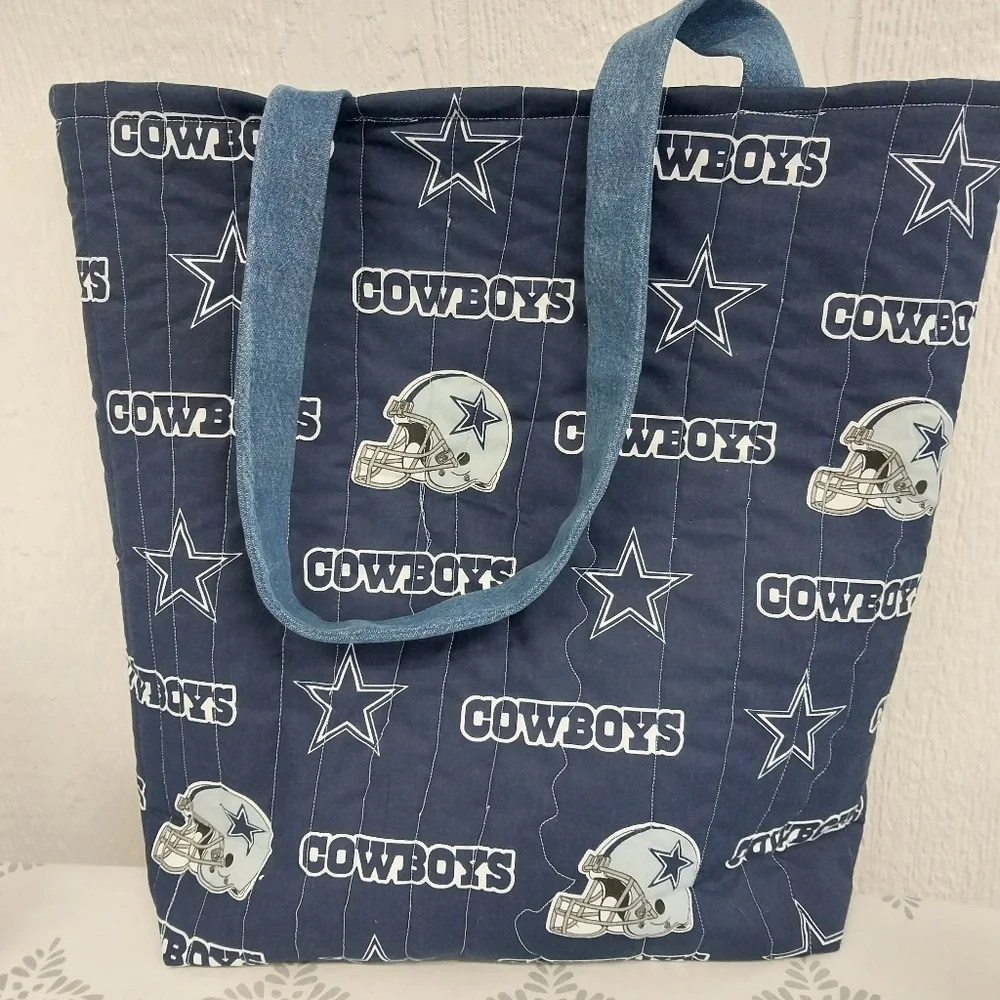 Custom made Dallas Cowboys tote
